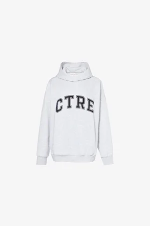 The Couture Club Varsity Cotton-jersey Hoody