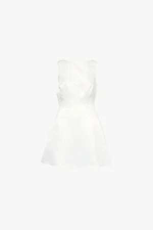 Reformation Zenni Woven Mini Dress