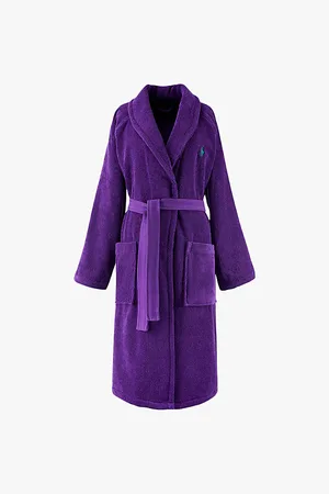 Ralph Lauren Logo-embroidered Relaxed-fit Cotton Bathrobe