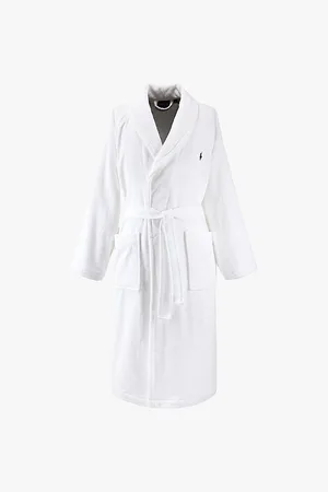 Ralph Lauren Logo-embroidered Relaxed-fit Cotton Bathrobe