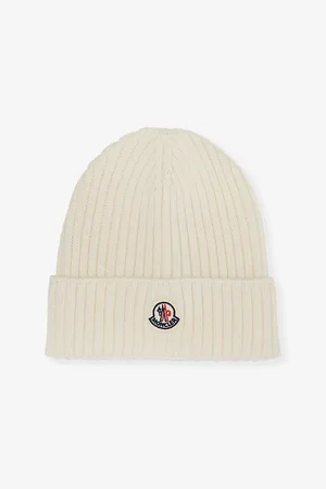 Moncler Brand-patch Ribbed Wool-knit Beanie Hat 4-10 Years