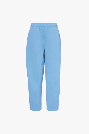 The Pangaia Tapered-leg High-rise Cotton-jersey Jogging Bottoms