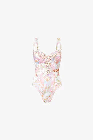Camilla Balconette Stretch Recycled-polyamide Swimsuit