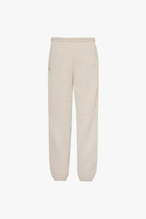 The Pangaia Tapered-leg High-rise Cotton-jersey Jogging Bottoms
