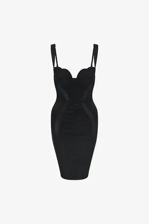 Agent Provocateur Brandi Sheer-panel Woven Mini Dress