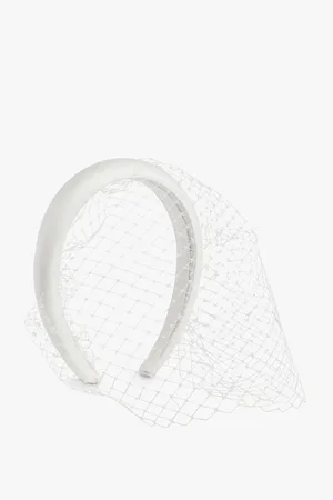 Jennifer Behr Tori Voilette Silk Headband