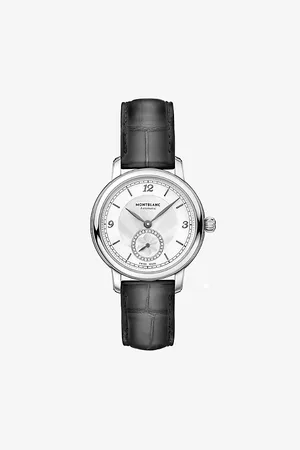 Montblanc 118510 Star Legacy Stainless-steel and Leather Automatic Watch