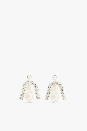 Pearl Octopuss. Y Baroque Paris Sterling- and Freshwater Pearl Drop Earrings