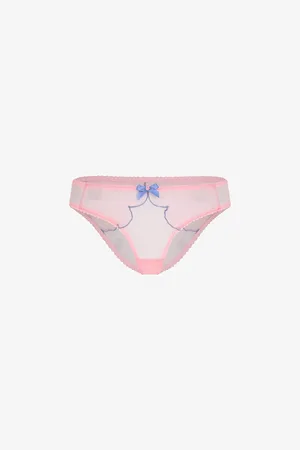 Agent Provocateur Lorna Mid-rise Mesh Briefs
