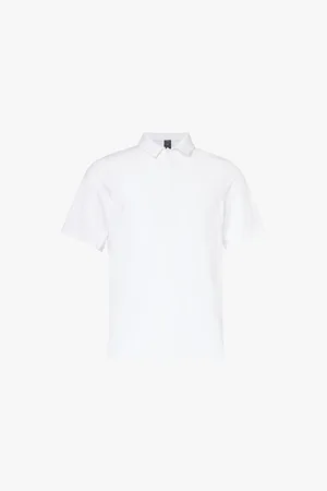 Lululemon Logo-patch Short-sleeve Stretch Recycled-nylon Polo Shirt