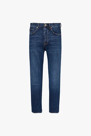 ELEVENTY Faded-wash Slim-fit Straight-leg Jeans