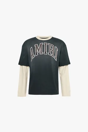 AMIRI Logo-embellished Cotton-jersey T-shirt