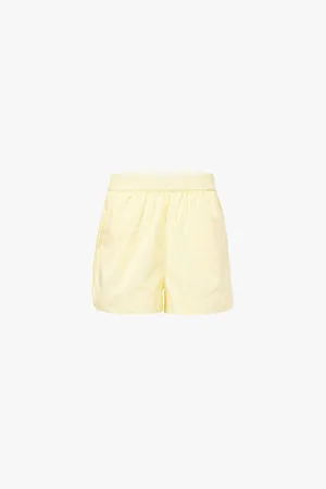 LMND Chiara Regular-fit Cotton Shorts