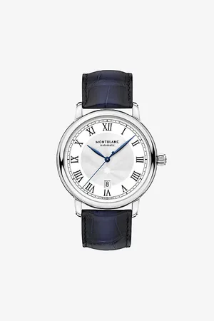 Montblanc 131209 Star Legacy Stainless-steel and Leather Automatic Watch