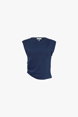RAG&BONE Mica Sleeveless Cotton-jersey Top
