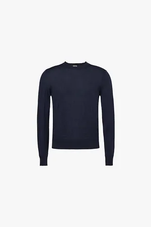 Tom Ford Crew-neck Regular-fit Wool Knitted Jumper