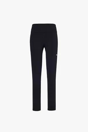 Balenciaga Brand-print High-rise Stretch-woven Leggings