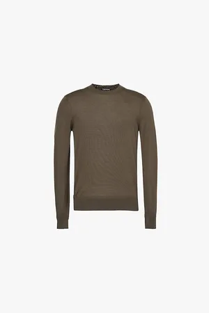 Tom Ford Crew-neck Regular-fit Wool Knitted Jumper