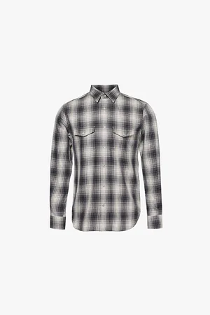 Tom Ford Western Checked Cotton Shirt