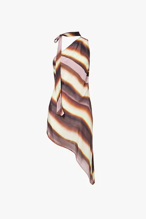 SIEDRES Dilly Striped Cotton-blend Mini Dress