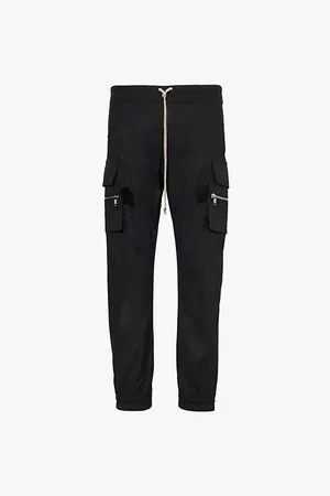 Rick Owens Mastodon Tapered-leg Regular-fit Cotton Trousers