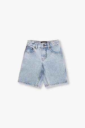 Molo Art Straight-leg Organic Denim-blend Shorts 4-12 Years