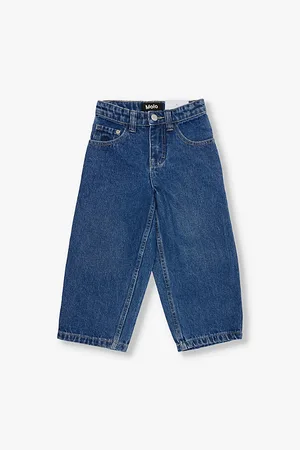 Molo Aska Straight-leg Organic Denim-blend Jeans 4-12 Years
