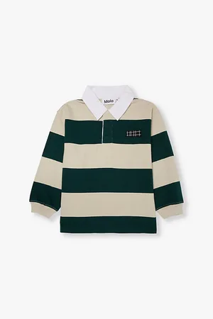 Molo Relz Striped Organic-cotton Shirt 4-12 Years