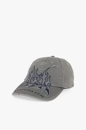 A Bathing Ape Brand-embroidered Distressed Cotton Baseball Cap