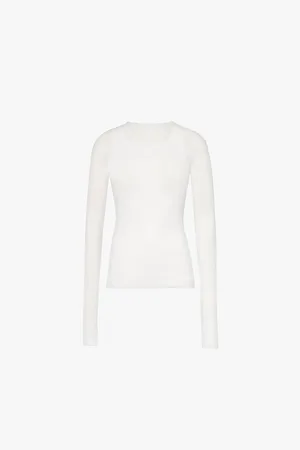Proenza Schouler Roger Long-sleeved Stretch-jersey T-shirt