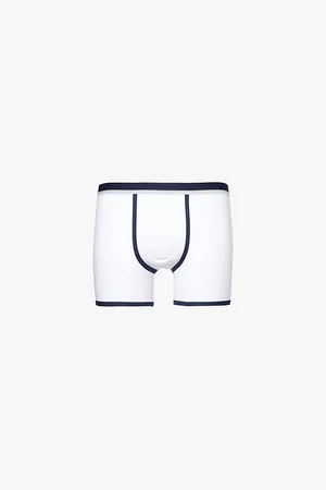 Hanro Elasticated-waistband Mid-rise Stretch-cotton Blend Briefs