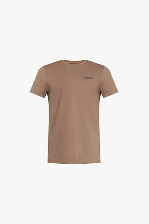 Björn Borg Breeze Brand-print Cotton and Recycled-polyester T-shirt