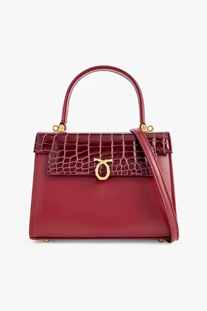 Launer Judi Leather Shoulder Bag