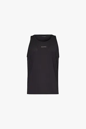 Björn Borg Running Perforated Stretch-recycled Polyester Top