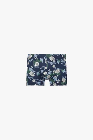 Hanro Graphic-print Mid-rise Cotton-jersey Trunks
