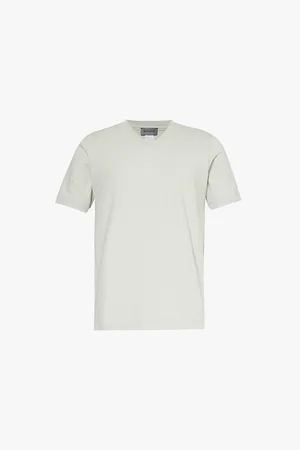 Hanro V-neck Regular-fit Cotton-jersey T-shirt