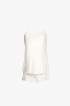 Olivia von Halle Bella Relaxed-fit Silk-satin Pyjama Set