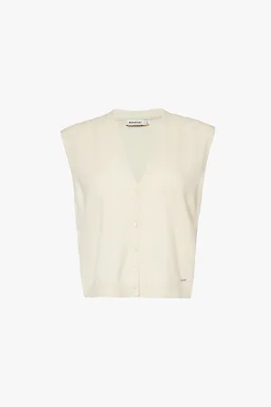 Simkhai Rozzi Relaxed-fit Cashmere Knitted Vest