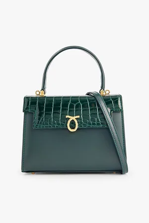 Launer Judi Leather Shoulder Bag