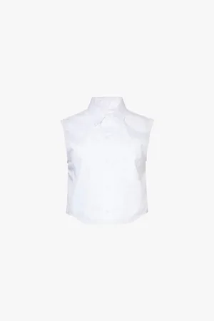 Citizens of Humanity Anders Cropped Cotton Shirt