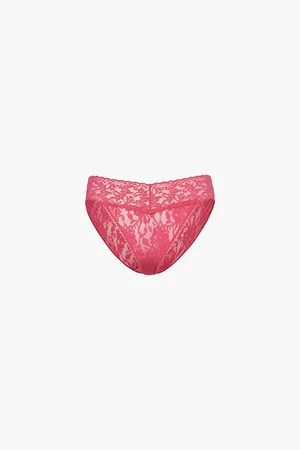 Hanky Panky V-kini Mid-rise Lace Briefs