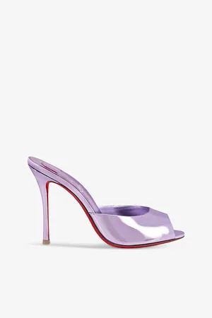 Christian Louboutin Me Dolly 100 Patent-leather Mules