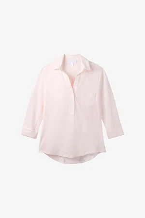 The White Company Slim-fit Organic-cotton-jersey Shirt