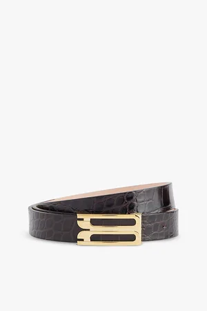 Victoria Beckham Regular Frame Buckle-embellished Leather Belt