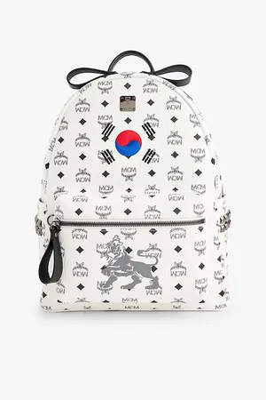 MCM Euro 2024 Korea Faux-leather Backpack