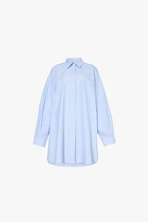 Maison Margiela Patch-pocket Oversized-fit Cotton Shirt