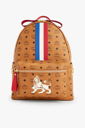 MCM Euro 2024 France Faux-leather Backpack