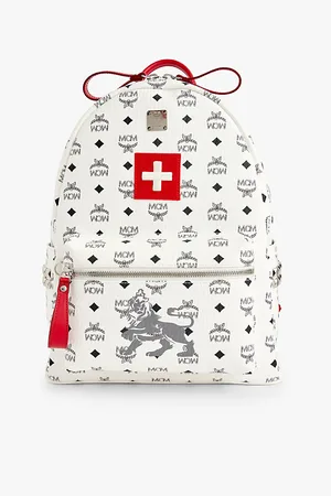 MCM Euro 2024 Switzerland Faux-leather Backpack