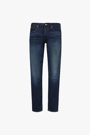 Ralph Lauren Sullivan Logo-embroidered Slim-leg Stretch-denim Jeans
