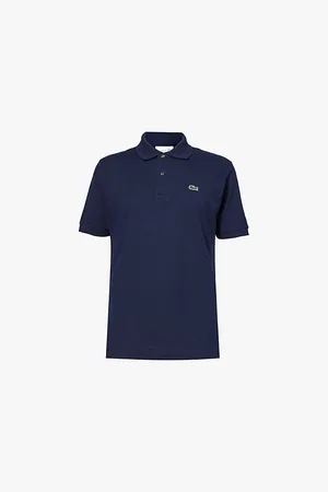 Lacoste Logo-embroidered Classic-fit Cotton-piqué Polo Shirt